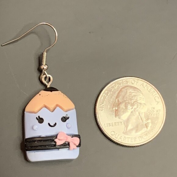 Pencil Earring, School Earring, Teacher Earring, Educator Earring, Gift Idea - Picture 7 of 7